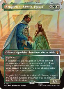 Aragorn et Arwen, �poux - The Hobbit Commander Decks