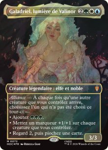 Galadriel, lumi�re de Valinor - The Hobbit Commander Decks