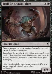 Troll de Khazad-d�m - The Hobbit Commander Decks