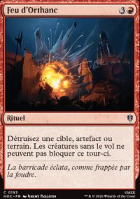 Feu d'Orthanc - The Hobbit Commander Decks