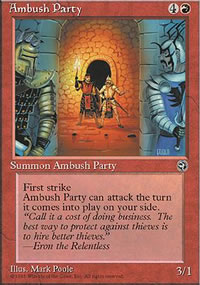 Ambush Party 1 - Homelands