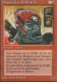 Orques de la Griffe de fer - 