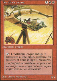 Artillerie orque - 