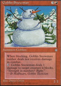 Goblin Snowman - 