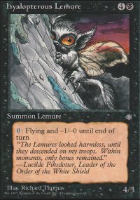 Lemur hyaloptre - Ice Age