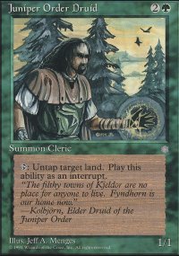 Juniper Order Druid - 