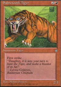 Sabretooth Tiger - Ice Age