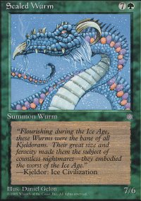 Scaled Wurm - Ice Age