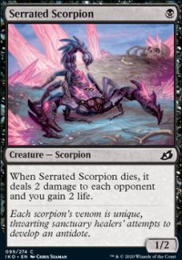 Serrated Scorpion - 