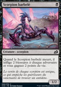 Scorpion barbelé - 