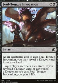 Foul-Tongue Invocation - 