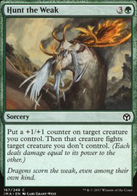 Hunt the Weak - Iconic Masters