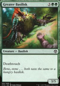 Greater Basilisk - Iconic Masters