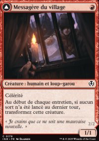 Messagre du village<br> Intruse du lever de lune