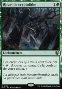 Rituel de cryptolithe - Innistrad Remastered