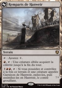 Remparts de Hanweir<br>Hanweir, le comt grouillant