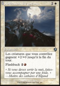 Ralliement des paysans - Innistrad Remastered