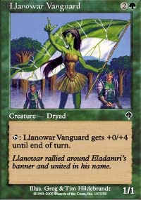 Avant-garde de Llanowar - 