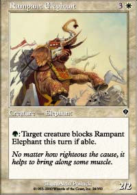 Rampant Elephant - 