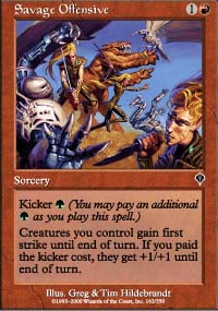 Offensive sauvage - Invasion