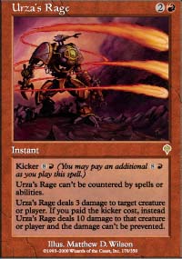 Rage selon Urza - 