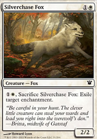 Silverchase Fox - Innistrad