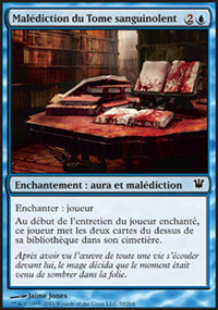 Maldiction du Tome sanguinolent - 