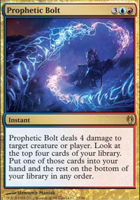 Prophetic Bolt - Izzet vs. Golgari