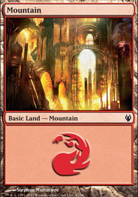 Mountain 1 - Izzet vs. Golgari