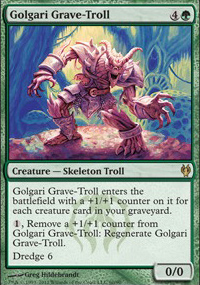 Troll des tombes golgari - 