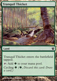 Tranquil Thicket - Izzet vs. Golgari