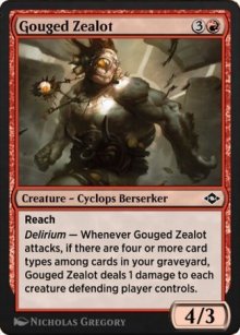 Gouged Zealot - 