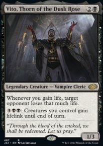 Vito, Thorn of the Dusk Rose - Jumpstart 2022