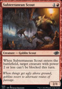 Subterranean Scout - Jumpstart 2022