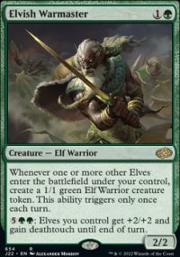 Elvish Warmaster - Jumpstart 2022