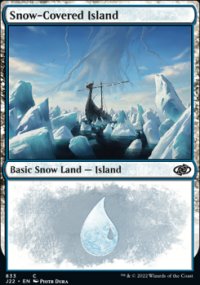 Snow-Covered Island - 