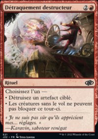 Dtraquement destructeur - 