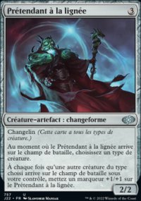 Prtendant  la ligne - 