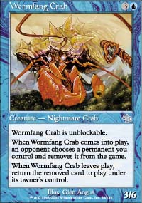 Wormfang Crab - 