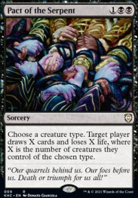 Pact of the Serpent - Kaldheim Commander Decks