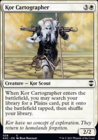 Kor Cartographer - Kaldheim Commander Decks