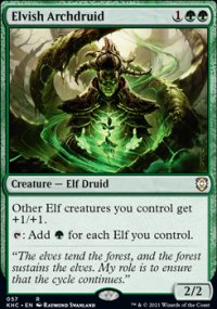 Elvish Archdruid - Kaldheim Commander Decks