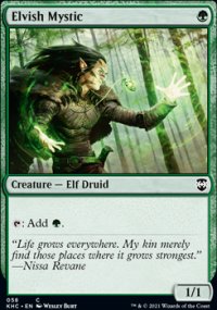 Elvish Mystic - Kaldheim Commander Decks