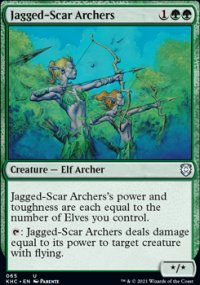 Jagged-Scar Archers - Kaldheim Commander Decks
