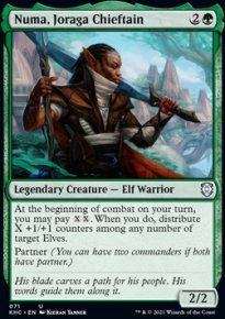 Numa, Joraga Chieftain - Kaldheim Commander Decks