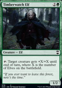 Timberwatch Elf - Kaldheim Commander Decks