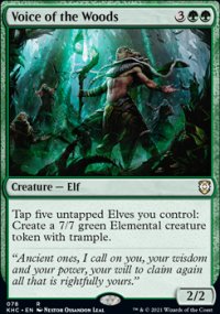 Voice of the Woods - Kaldheim Commander Decks