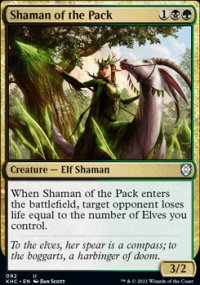 Shaman of the Pack - Kaldheim Commander Decks