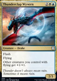 Thunderclap Wyvern - Kaldheim Commander Decks