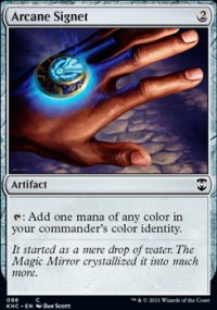 Arcane Signet - Kaldheim Commander Decks